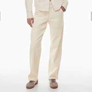 ARITZIA WILFRED FREE - Modern Utility Pant - Orange